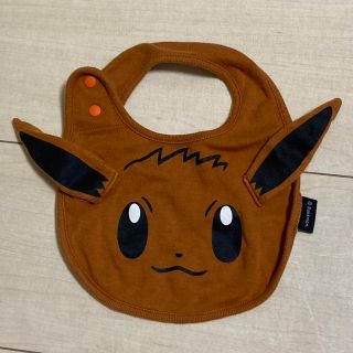 ポケモン(ポケモン)のCOMME CA ISM ポケモン イーブイ スタイ(ベビースタイ/よだれかけ)