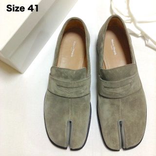 マルタンマルジェラ(Maison Martin Margiela)の新品 41 マルジェラ 20aw タビローファー グレー 2404(ドレス/ビジネス)