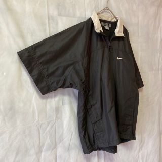 NIKE - 90s ナイキゴルフ 半袖 ナイロンジャケット フルジップ 