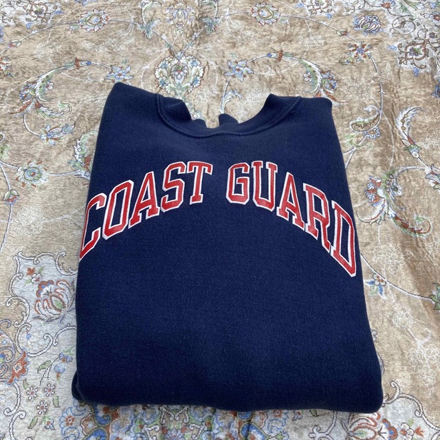 美品　USA製  80sリバースウィーブ　コーストガード　COAST GUARD