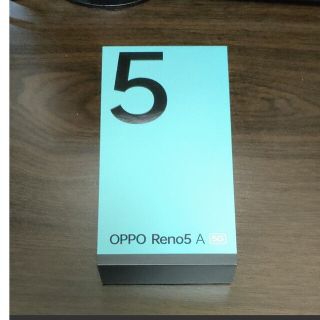 【美品】OPPO Reno5 A アイスブルー 物理デュアルシム対応版 おまけ付(スマートフォン本体)