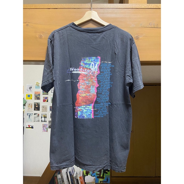 wood stock vintage t-shirt メンズのトップス(Tシャツ/カットソー(半袖/袖なし))の商品写真