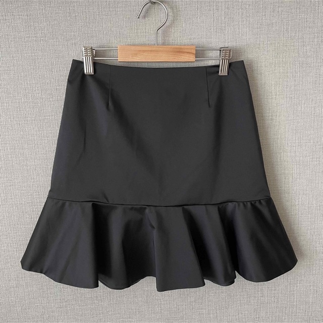 eimy istoire(エイミーイストワール)のsheller  シェリエ　バックzipフリルミニスカート レディースのスカート(ミニスカート)の商品写真