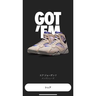 ジョーダン(Jordan Brand（NIKE）)のNike Air Jordan 7 SE Sapphire(スニーカー)