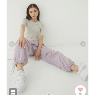 LILY BROWN / リリーブラウン ドロストコクーンカーゴパンツ