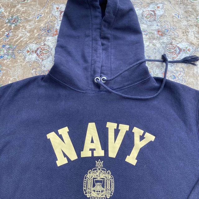 00s Champion US.NAVY リバースウィーブ パーカー