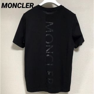 モンクレール(MONCLER)の2022 MONCLER  モンクレール　バックプリント ブラック　Tシャツ(Tシャツ/カットソー(半袖/袖なし))