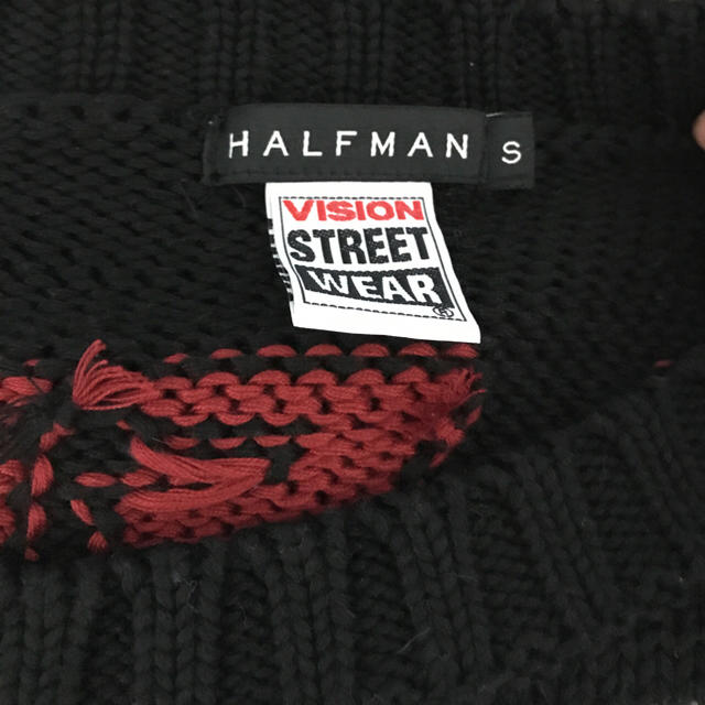 HALFMAN(ハーフマン)の★ハーフマン  ニット HALFMAN×VISION STREET WEAR★ メンズのトップス(ニット/セーター)の商品写真