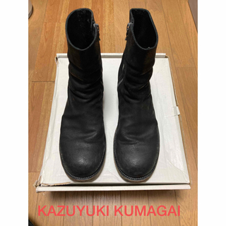 カズユキクマガイアタッチメント(KAZUYUKI KUMAGAI ATTACHMENT)のKAZUYUK KUMAGAI オンタリオ ワンピースブーツ(ブーツ)