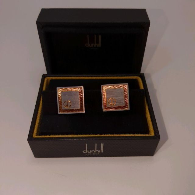 超美品】dunhill ダンヒル カフス ケース付 tic-guinee.net