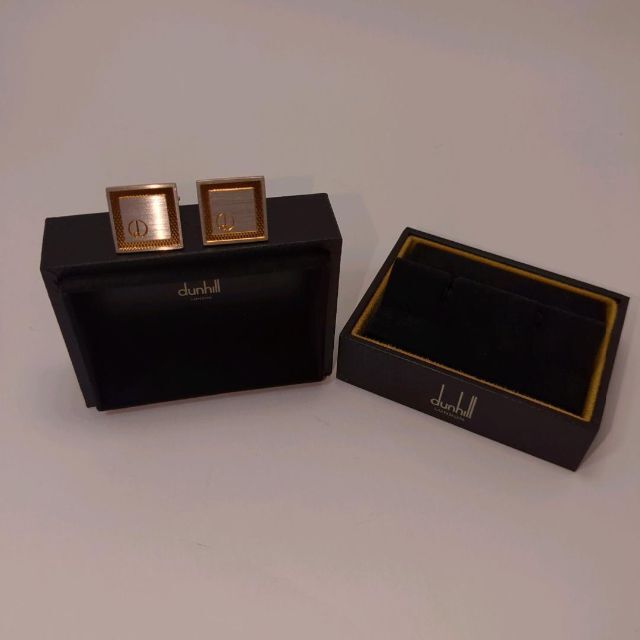 西日本産 【超美品】dunhill ダンヒル カフス ケース付 | dizmekaro.com