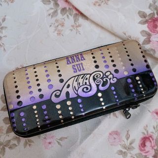 アナスイ(ANNA SUI)のアナスイ 缶 ペン ケース ノベルティ(小物入れ)