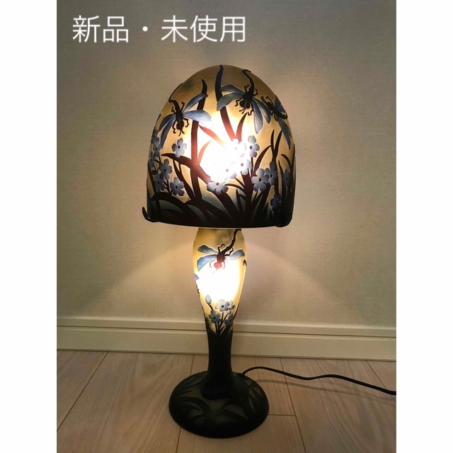 純正早割 【新品・未使用品】アール・ヌーヴォー レリーフランプ ガレ