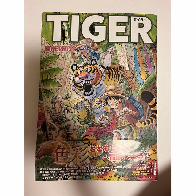 ワンピース　COLOR WALK TIGER エンタメ/ホビーの漫画(イラスト集/原画集)の商品写真