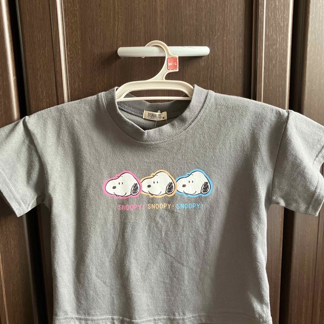 SNOOPY(スヌーピー)の★新品　スヌーピー♪半袖Ｔシャツ　９０サイズ　(１歳〜２歳児用） キッズ/ベビー/マタニティのキッズ服男の子用(90cm~)(Tシャツ/カットソー)の商品写真