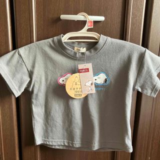 スヌーピー(SNOOPY)の★新品　スヌーピー♪半袖Ｔシャツ　９０サイズ　(１歳〜２歳児用）(Tシャツ/カットソー)