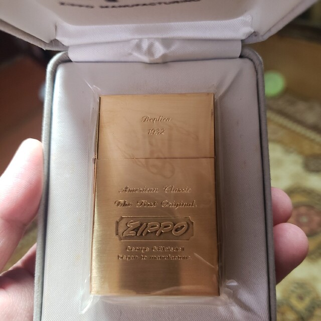 ZIPPO☆ replica1932 GOLD 新品未使用未開封