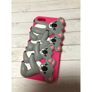 クレアーズ(claire's)のiPhone ケース　カバー　クレアーズ　ピンク　コアラ　iPhone5(iPhoneケース)