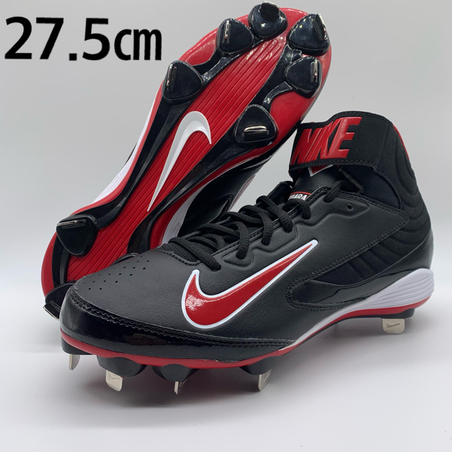 大谷NIKE 野球　スパイク　金具　ブラック 黒　レッド 赤　27.5㎝　日本未発売