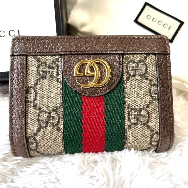 Gucci   極美品グッチ GUCCI オフィディア 折り財布 コンパクト