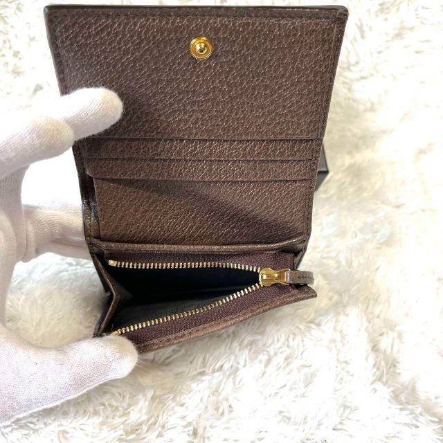 Gucci - 【極美品】グッチ GUCCI オフィディア 折り財布 コンパクト