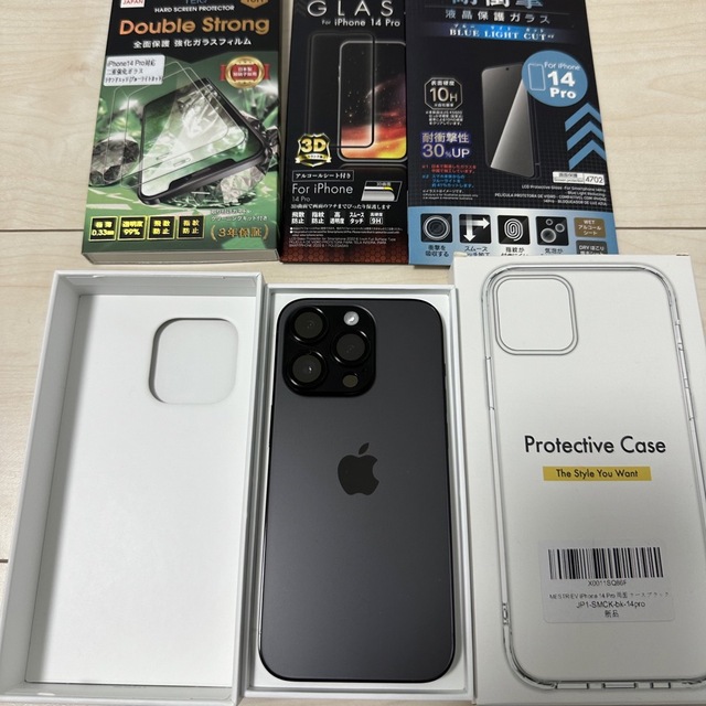 Apple iPhone 14 Pro Space Black 256GB - スマートフォン本体