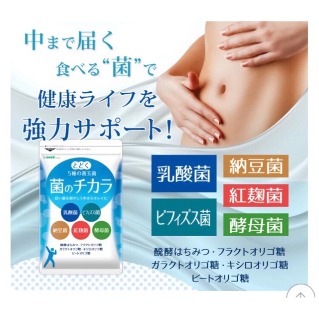 Yakult(ヤクルト)の菌のチカラ 乳酸菌 腸活 菌活 便秘 ダイエット 免疫UPに！ コスメ/美容のダイエット(ダイエット食品)の商品写真