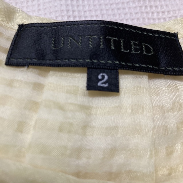 UNTITLED(アンタイトル)の再❗️大幅値引❗️UNTITLED トップスブラウス レディースのトップス(シャツ/ブラウス(長袖/七分))の商品写真