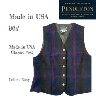 ペンドルトン(PENDLETON)のレディース　ペンドルトン　クラシックベスト(ベスト/ジレ)