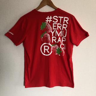 【レア】スターバックスコーヒー　半袖Tシャツ　赤　Mサイズ(Tシャツ(半袖/袖なし))