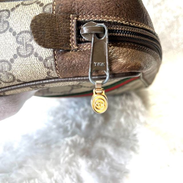 Gucci - 【美品】オールドグッチ シェリーライン ウェビング セカンド