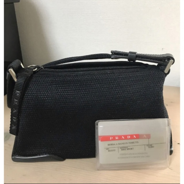 バッグ【新品】プラダ　PRADA ショルダーバッグ　ミニ　保存袋　ギャランティー付