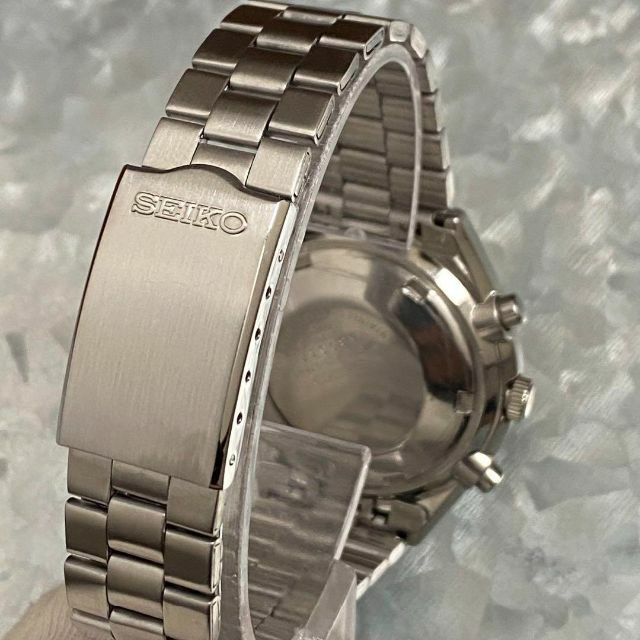 SEIKO(セイコー)の激レア ヴィンテージ品 セイコー5 スピードタイマー/6138 パンダ/自動巻き メンズの時計(腕時計(アナログ))の商品写真