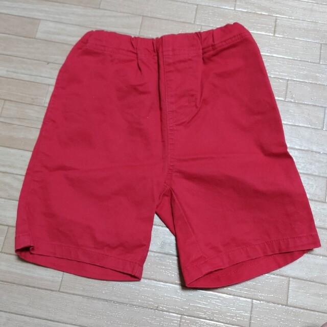 BOBSON(ボブソン)のBobsonハーフパンツ赤色95 キッズ/ベビー/マタニティのキッズ服男の子用(90cm~)(パンツ/スパッツ)の商品写真