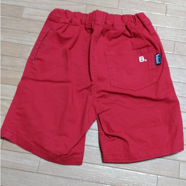 BOBSON(ボブソン)のBobsonハーフパンツ赤色95 キッズ/ベビー/マタニティのキッズ服男の子用(90cm~)(パンツ/スパッツ)の商品写真