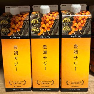 フィネス(Finess)の豊潤サジー　1000ml×3本(ダイエット食品)