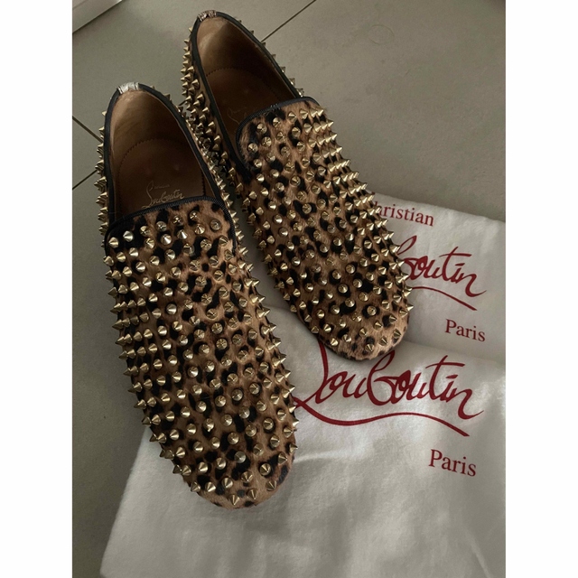 Christian Louboutin ROLLERBOY レオパード ルブタン