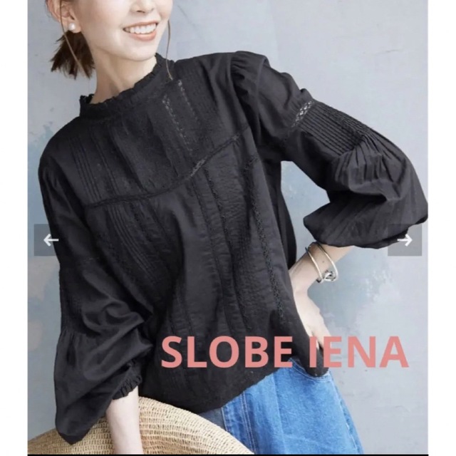 新品SLOBE IENA マニーレースピンタック