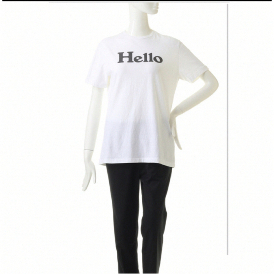 美品♡マディソンブルー Hello ハロー　Tシャツ　白　ホワイト　01