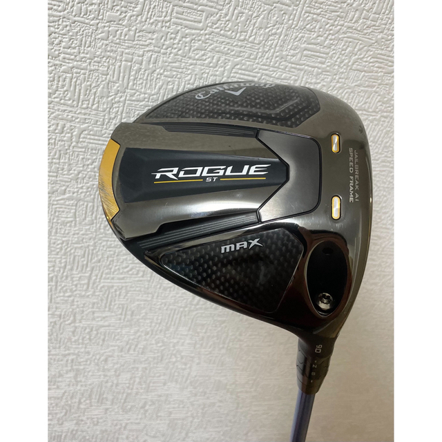 Callaway(キャロウェイ)のガラスコーティング済み ローグST MAX 9.0 ドライバーヘッドのみ スポーツ/アウトドアのゴルフ(クラブ)の商品写真