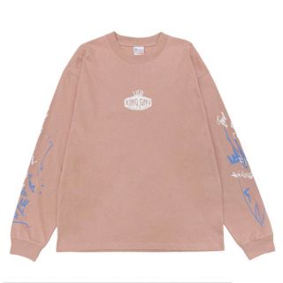 King Gnu キングヌー　ロンt グッズ　ピンク(Tシャツ/カットソー(七分/長袖))