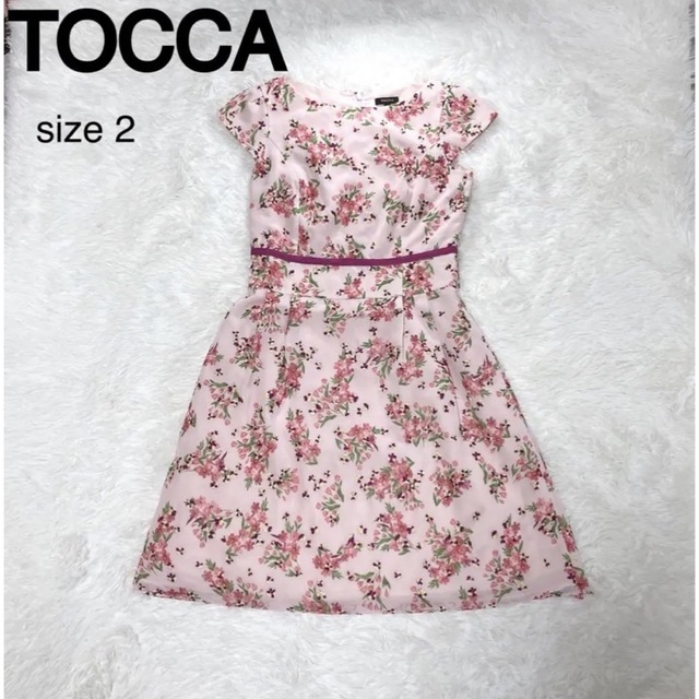 TOCCA(トッカ)のワンピース☆お花の刺繍☆エレガンス女子に☆