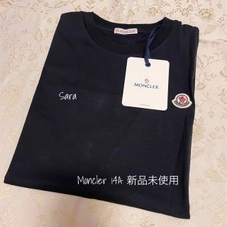 MONCLER - 大人も着れるモンクレール 14A 新品未使用 ロゴTシャツ ...