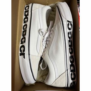 コムデギャルソン(COMME des GARCONS)のvans  oldskool CDG white(スニーカー)