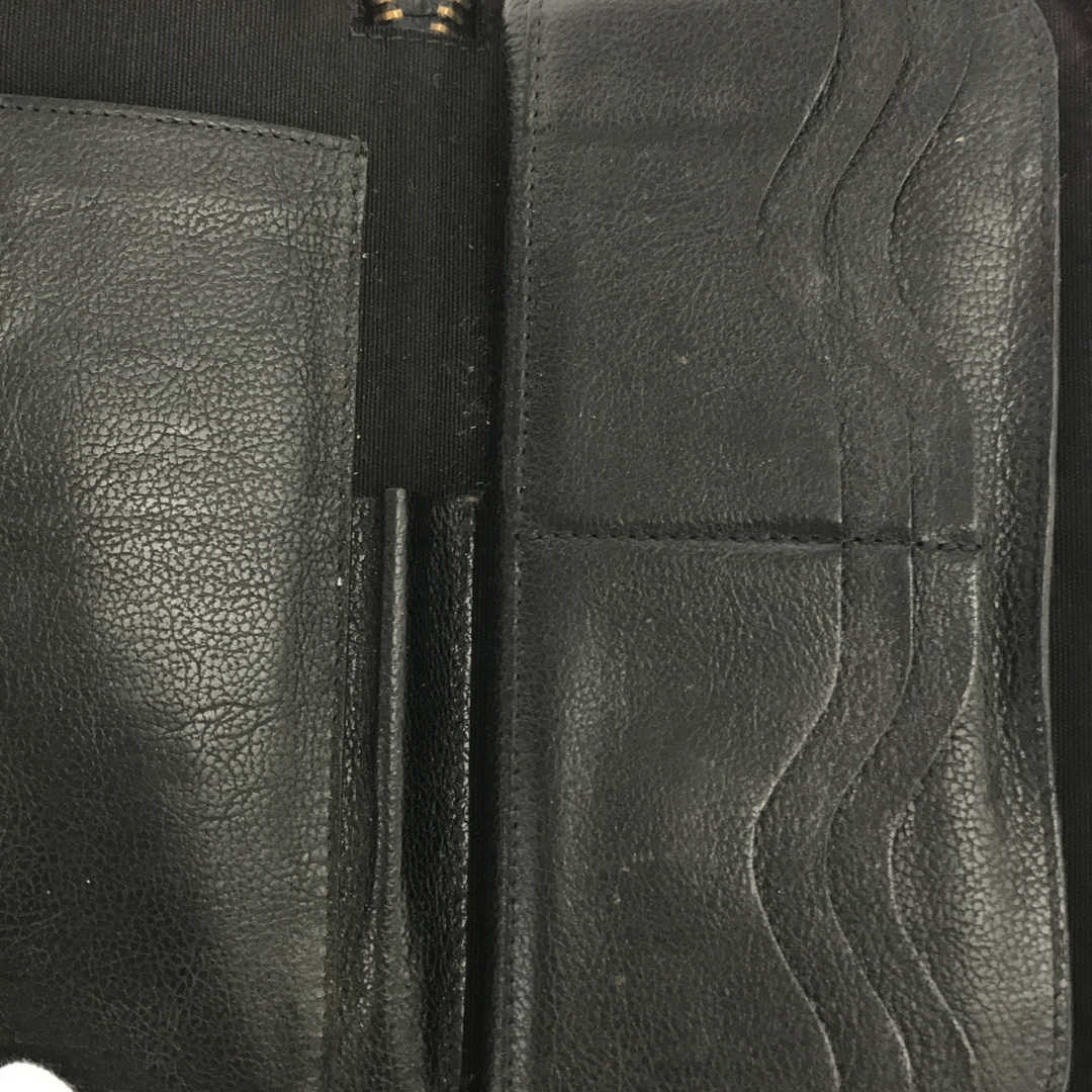 IL BISONTE(イルビゾンテ)のイルビゾンテ 長財布 ジッピーウォレット ブラック メンズのファッション小物(長財布)の商品写真