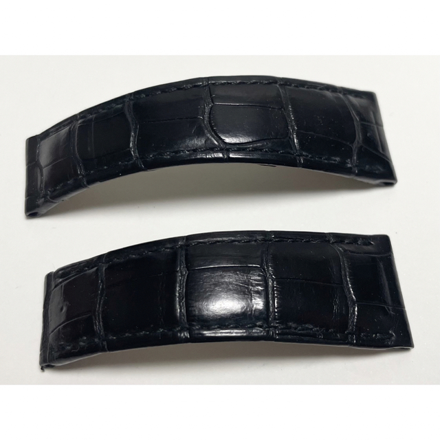 純正 美品 ロレックス ROLEX デイトナ クロコ 革ベルト 革バンド 腕時計-