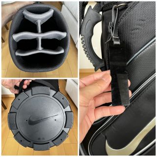 NIKE - 完売品希少 美品NIKE ナイキ 6分割ド迫力カートキャディバッグ ...