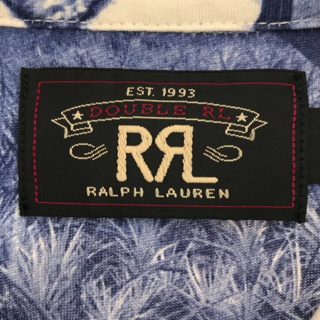 RRL(ダブルアールエル)のRRL フォトプリントジャージーキャンプシャツ Sサイズ メンズのトップス(ポロシャツ)の商品写真