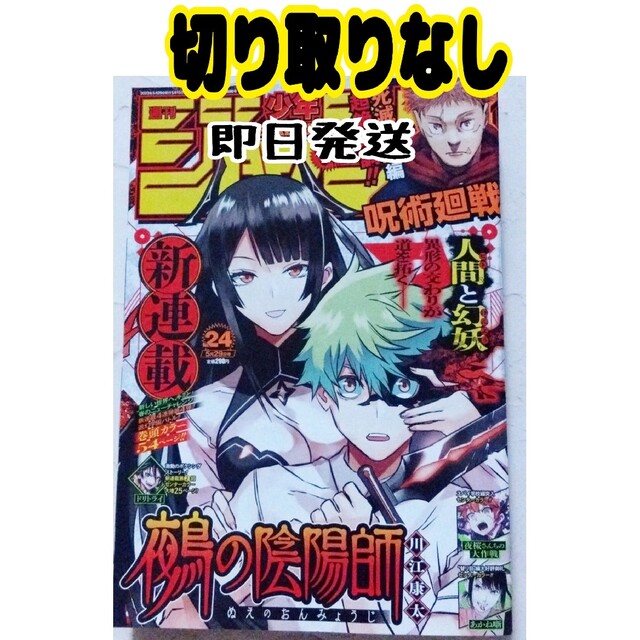 集英社(シュウエイシャ)の週刊少年ジャンプ24　 即日発送　匿名配送　切り取りなし エンタメ/ホビーの漫画(漫画雑誌)の商品写真