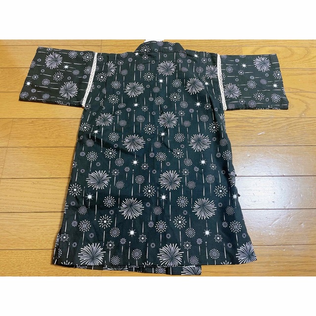 しまむら(シマムラ)の【新品】甚平　120 キッズ/ベビー/マタニティのキッズ服男の子用(90cm~)(甚平/浴衣)の商品写真